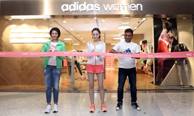 adidas women 上海店开幕回顾